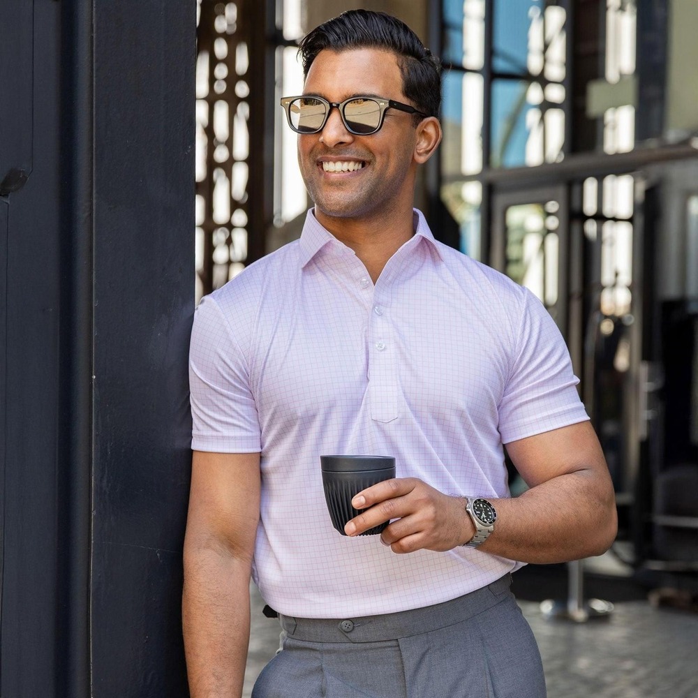 Collars & Co. NWT Semi-Spread Collar Polo Original Fit - Size 2XL